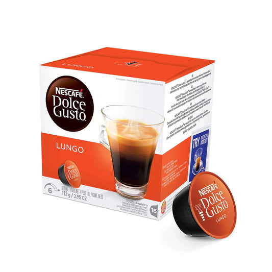 Capsulas de Cafe Dolce Gusto Lungo 16 capsulas