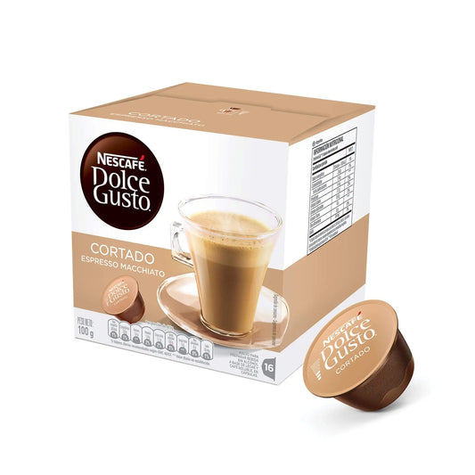 Capsulas de Cafe Dolce Gusto Cortado 16 capsulas