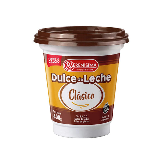 Dulce de leche La Serenisima Clasico 400 gr.