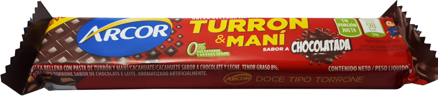 Turron Arcor Chocolatada Caja 50 unidades