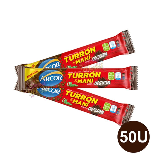 Turron Arcor Chocolatada Caja 50 unidades